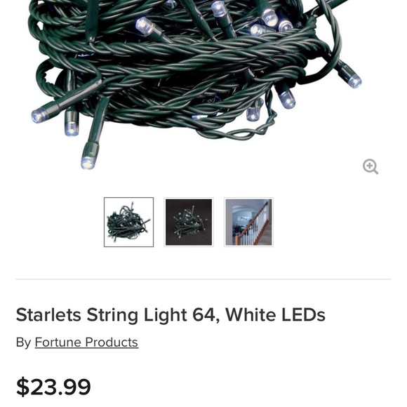 Starlets String Light 64, White LEDs - Picture 6 of 6